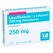 LEVOFLOXACIN-1A Pharma 250 mg Filmtabletten 5 St