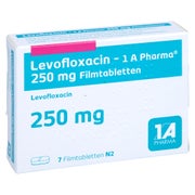 LEVOFLOXACIN-1A Pharma 250 mg Filmtabletten 7 St
