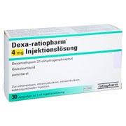 DEXA-RATIOPHARM 4 mg Injektlösung Ampullen 30 St