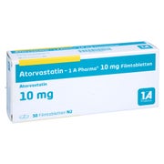 ATORVASTATIN-1A Pharma 10 mg Filmtabletten 50 St