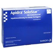 APIDRA 100 E/ml SoloStar Inj.-Lsg.i.e.Fertigpen 10X3 ml