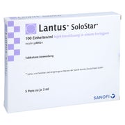 LANTUS 100 E/ml SoloStar Inj.-Lsg.i.e.Fertigpen 5X3 ml
