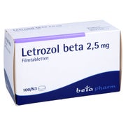 Letrozol beta 2,5 mg Filmtabletten 100 St