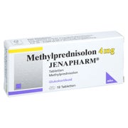METHYLPREDNISOLON 4 mg Jenapharm Tabletten 10 St