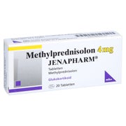 METHYLPREDNISOLON 4 mg Jenapharm Tabletten 20 St