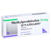 METHYLPREDNISOLON 16 mg Jenapharm Tabletten 10 St