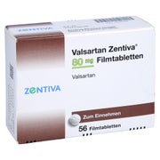Valsartan Zentiva 80 mg Filmtabletten 56 St