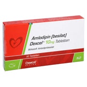 AMLODIPIN besilat Dexcel 10 mg Tabletten 50 St