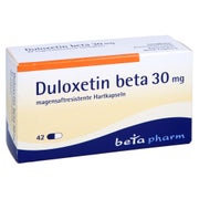 DULOXETIN beta 30 mg magensaftresistente Hartkaps. 42 St