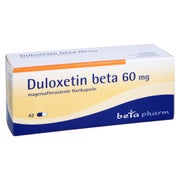 DULOXETIN beta 60 mg magensaftresistente Hartkaps. 42 St