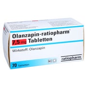 Olanzapin-ratiopharm 7,5 mg Tabletten 70 St