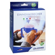 Einnehmebecher M.griff+deckel 12mm grün 1 St