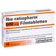 Ibu-ratiopharm 600 mg Filmtabletten 10 St