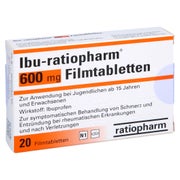 Ibu-ratiopharm 600 mg Filmtabletten 20 St