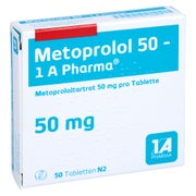 Metoprolol 50-1a Pharma Tabletten 50 St
