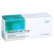 Flunarizin acis 5 mg Hartkapseln 50 St