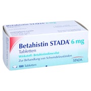 Betahistin Stada 6 mg Tabletten 100 St