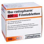 Ibu-ratiopharm 800 mg Filmtabletten 100 St