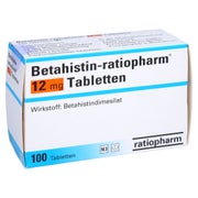 Betahistin-ratiopharm 12 mg Tabletten 100 St