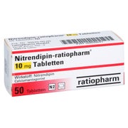 Nitrendipin-ratiopharm 10 mg Tabletten 50 St