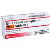 Nitrendipin-ratiopharm 20 mg Tabletten 50 St