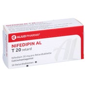 Nifedipin AL T 20 retard Tabl. 50 St