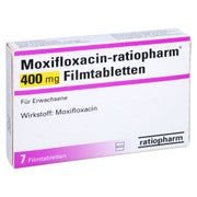 MOXIFLOXACIN-ratiopharm 400 mg Filmtabletten 7 St