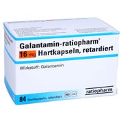 GALANTAMIN-ratiopharm 16 mg Hartkapseln retardiert 84 St