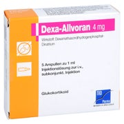 Dexa-allvoran 4 mg Injektionslösung 5X1 ml