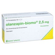 Olanzapin-biomo 2,5 mg Filmtabletten 70 St