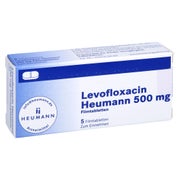 LEVOFLOXACIN Heumann 500 mg Filmtabletten 5 St