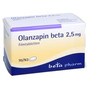 Olanzapin beta 2,5 mg Filmtabletten 70 St