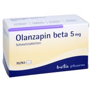 Olanzapin beta 5 mg Schmelztabletten 70 St