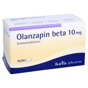 Olanzapin beta 10 mg Schmelztabletten 70 St