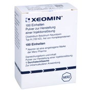 XEOMIN 100 LD50 Einheiten Plv.z.Herst.e.Inj.-Lsg. 1 St