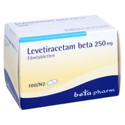 Levetiracetam beta 250 mg Filmtabletten 100 St