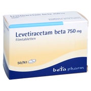 Levetiracetam beta 750 mg Filmtabletten 50 St
