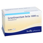 LEVETIRACETAM beta 1000 mg Filmtabletten 50 St