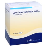 LEVETIRACETAM beta 1000 mg Filmtabletten 100 St