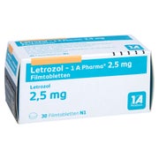 Letrozol-1a Pharma 2,5 mg Filmtabletten 30 St