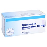 OLANZAPIN Heumann 15 mg Schmelztabletten 70 St