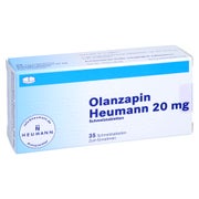 OLANZAPIN Heumann 20 mg Schmelztabletten 35 St