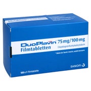 Duoplavin 75 Mg/100 mg Filmtabletten 100 St