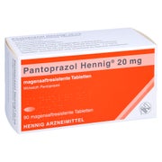 PANTOPRAZOL Hennig 20 mg magensaftres.Tabletten 90 St