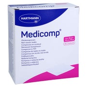 Medicomp Vlieskomp.steril 10x10 Cm 4fach 25X2 St