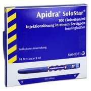 APIDRA 100 E/ml SoloStar Inj.-Lsg.i.e.Fertigpen B 10X3 ml
