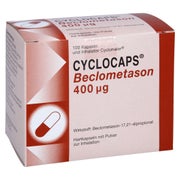 CYCLOCAPS Beclometason 400 µg Inh.Kaps.+Cyclohaler 100 St