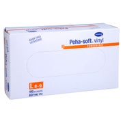Peha-soft Vinyl Untersuchungshandschuhe L 100 St