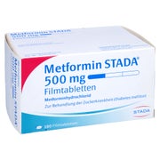Metformin Stada 500 mg Filmtabletten 180 St