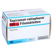 TOPIRAMAT-ratiopharm 100 mg Filmtabletten 100 St